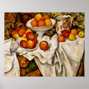 Paul Cezanne Apples Oranges Print Impressionism