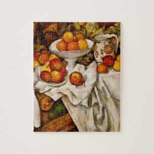 Paul Cezanne Apples Oranges Print Impressionism Jigsaw Puzzle