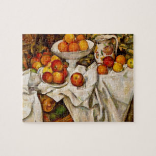 Paul Cezanne Apples Oranges Print Impressionism Jigsaw Puzzle