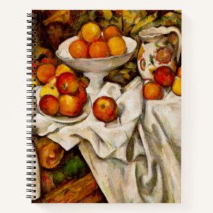 Paul Cezanne Apples Oranges Print Impressionism Notebook
