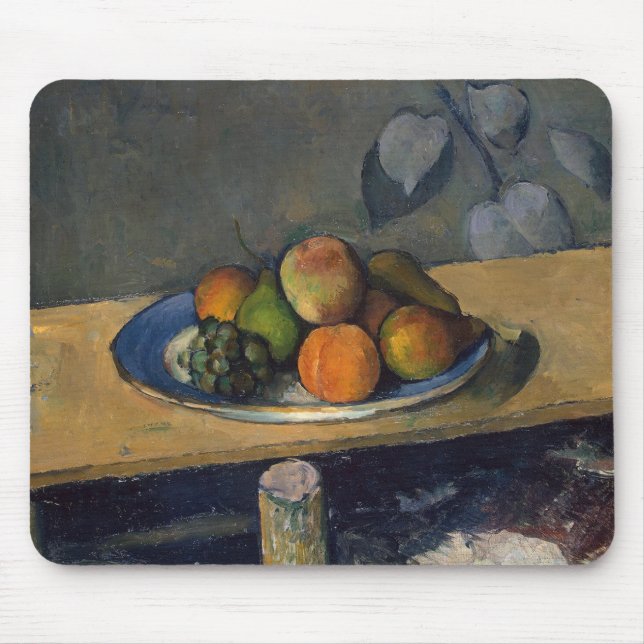 Paul Cezanne | Apples, Pears and Grapes, c.1879 Mouse Pad (Front)
