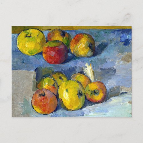 Paul Cezanne Apples Postcard