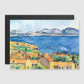 Paul Cezanne art, The Bay of Marseilles, (Front/Back)