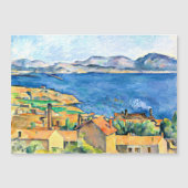 Paul Cezanne art, The Bay of Marseilles, (Front)