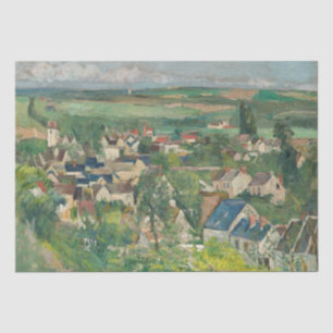 Paul Cezanne - Auvers, Panoramic View Tissue Paper