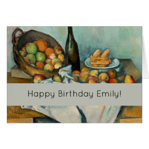 Paul Cezanne Basket of Apples Vintage Still Life Cards