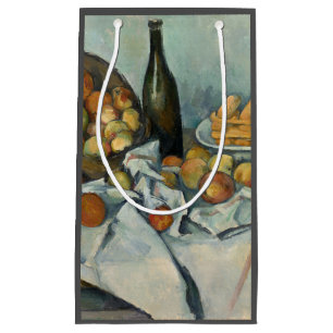 Paul Cezanne Basket of Apples Vintage Still Life Small Gift Bag