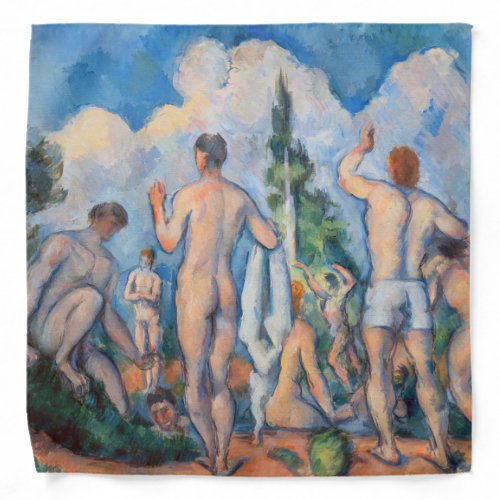 Paul Cezanne _ Bathers Bandana