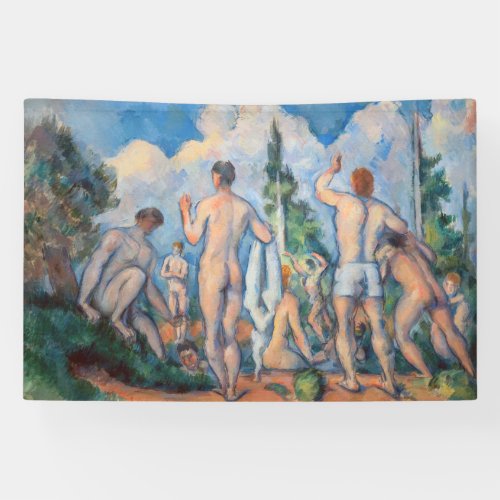 Paul Cezanne _ Bathers Banner
