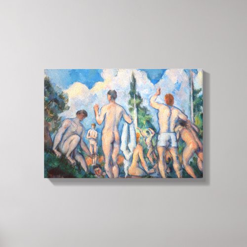 Paul Cezanne _ Bathers Canvas Print