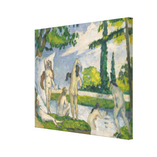 Paul Cezanne   Bathers Canvas Print