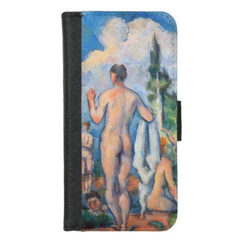 Paul Cezanne _ Bathers iPhone 87 Wallet Case