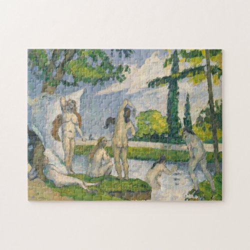Paul Cezanne  Bathers Jigsaw Puzzle