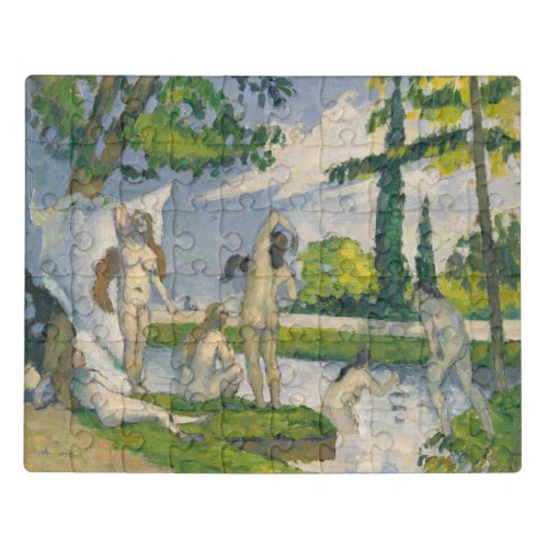 Paul Cezanne  Bathers Jigsaw Puzzle