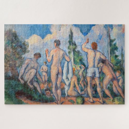 Paul Cezanne _ Bathers  Jigsaw Puzzle