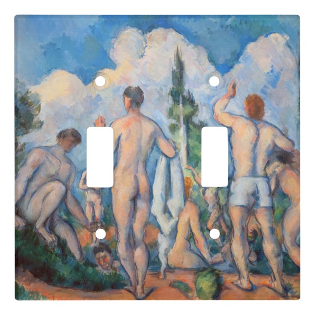 Paul Cezanne - Bathers Light Switch Cover (Front)
