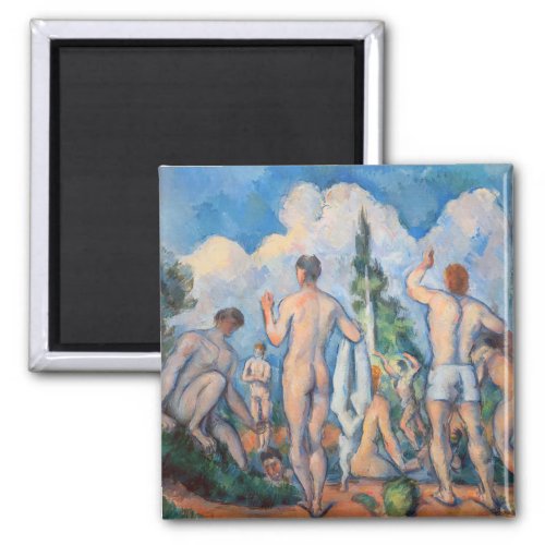 Paul Cezanne _ Bathers Magnet