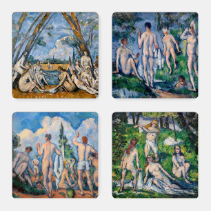 Paul Cezanne - Bathers Masterpieces Selection Coaster Set