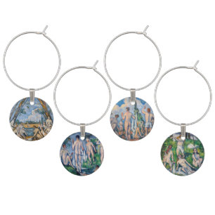 Paul Cezanne - Bathers Masterpieces Selection Wine Charm