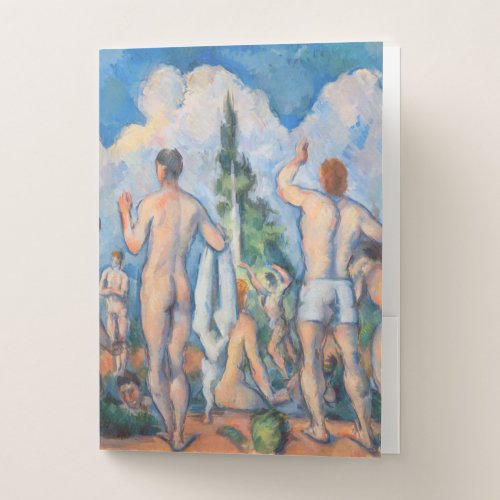 Paul Cezanne _ Bathers Pocket Folder