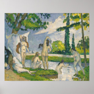 Paul Cezanne   Bathers Poster