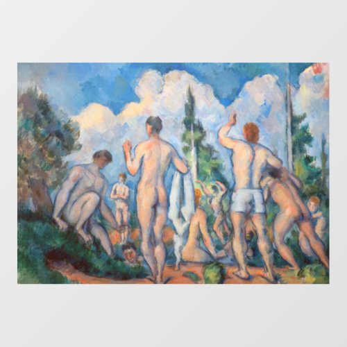 Paul Cezanne _ Bathers Wall Decal