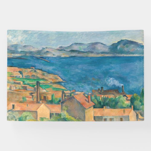 Paul Cezanne _ Bay of Marseille Seen from Estaque Banner