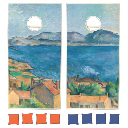 Paul Cezanne _ Bay of Marseille Seen from Estaque Cornhole Set