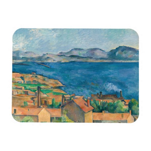 Paul Cezanne _ Bay of Marseille Seen from Estaque Magnet