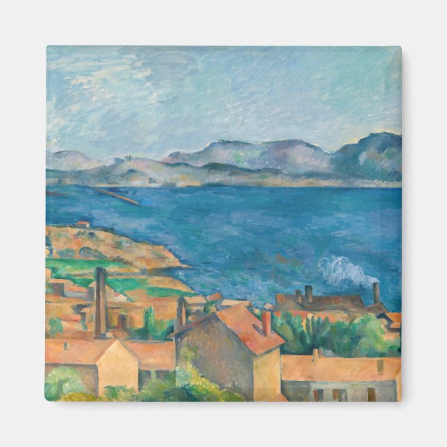 Paul Cezanne - Bay of Marseille, Seen from Estaque Magnet (Front)