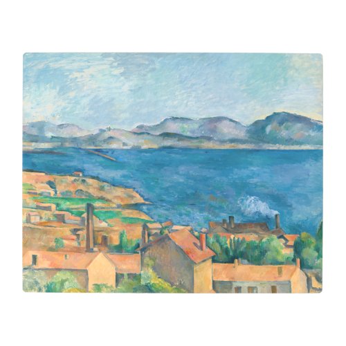 Paul Cezanne _ Bay of Marseille Seen from Estaque Metal Print
