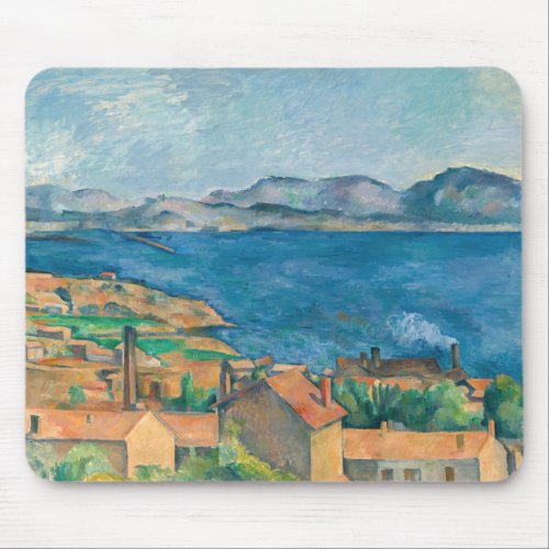 Paul Cezanne _ Bay of Marseille Seen from Estaque Mouse Pad