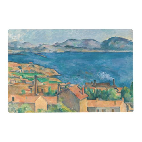 Paul Cezanne _ Bay of Marseille Seen from Estaque Placemat