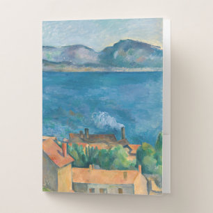 Paul Cezanne - Bay of Marseille, Seen from Estaque Pocket Folder