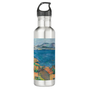 Paul Cezanne - Bay of Marseille, Seen from Estaque Stainless Steel Water Bottle