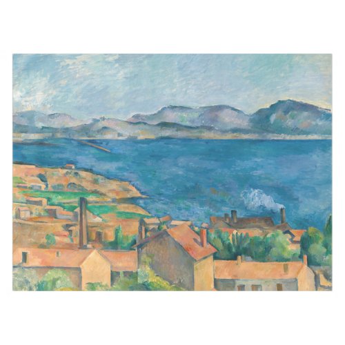 Paul Cezanne _ Bay of Marseille Seen from Estaque Tablecloth
