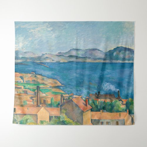 Paul Cezanne _ Bay of Marseille Seen from Estaque Tapestry