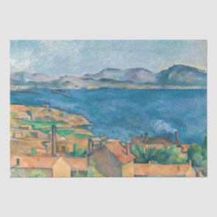 Paul Cezanne - Bay of Marseille, Seen from Estaque Tissue Paper