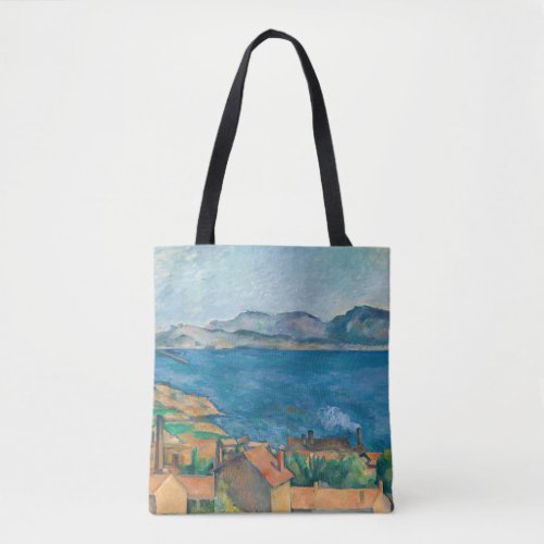 Paul Cezanne _ Bay of Marseille Seen from Estaque Tote Bag