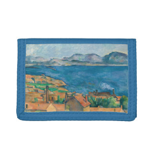 Paul Cezanne - Bay of Marseille, Seen from Estaque Tri-fold Wallet
