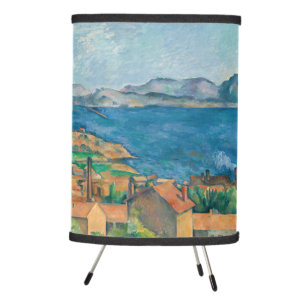 Paul Cezanne - Bay of Marseille, Seen from Estaque Tripod Lamp