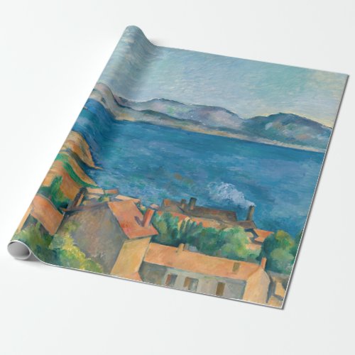 Paul Cezanne _ Bay of Marseille Seen from Estaque Wrapping Paper