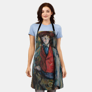 Paul Cezanne - Boy in the Red Vest Apron