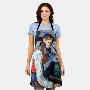 Paul Cezanne - Boy in the Red Vest Apron