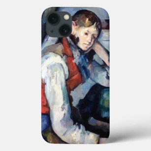 Paul Cezanne - Boy in the Red Vest iPhone 13 Case