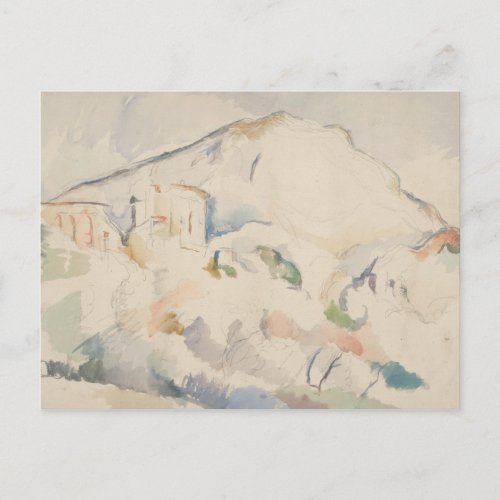 Paul Cezanne_Chateau Noir and Mont Sainte_Victoire Postcard