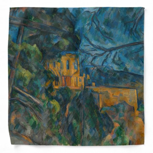 Paul Cezanne _ Chateau Noir Bandana