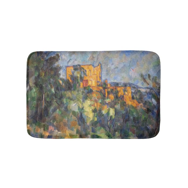 Paul Cezanne - Chateau Noir Bath Mat (Front)