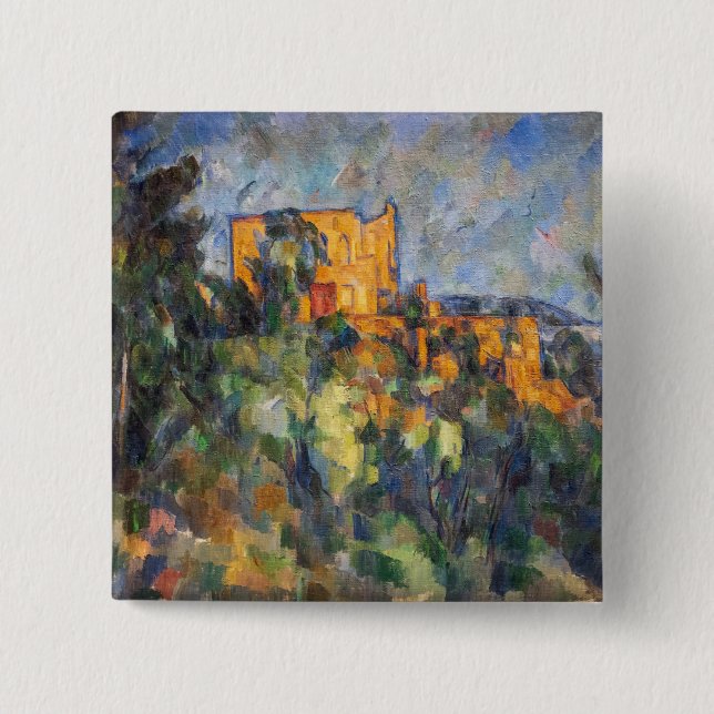 Paul Cezanne - Chateau Noir Button (Front)