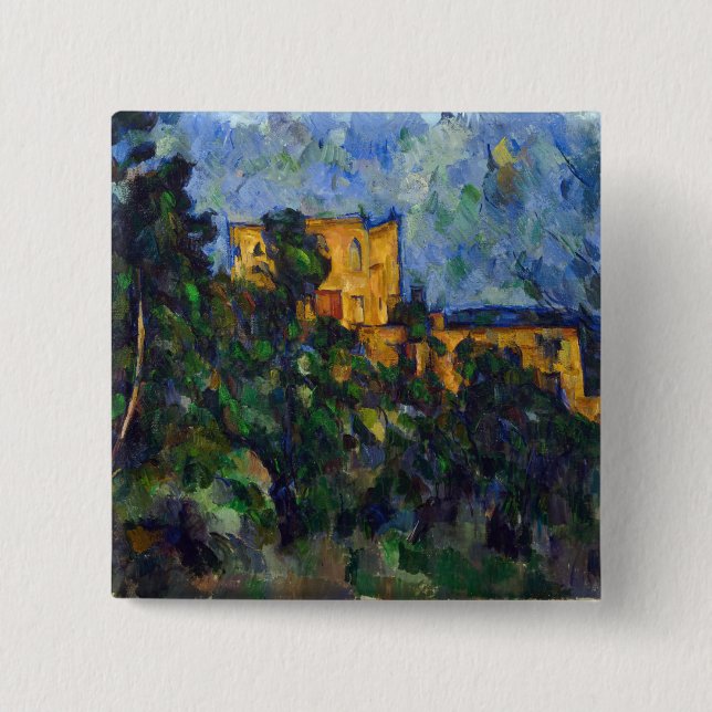 Paul Cezanne - Chateau Noir Button (Front)
